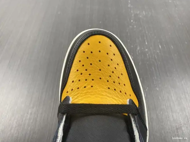 Cheap Kickmax Yellow Air Toe 1 Jordan OG High 555088-711 0516